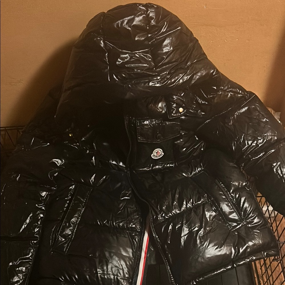 Moncler Black Puffer Jacket